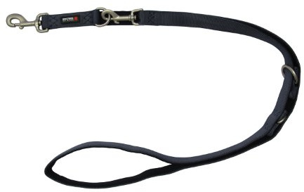 Wolters Cat&Dog Professional Comfort 63052 Führleine Gr.M 200cm x 15mm graphit/schwarz