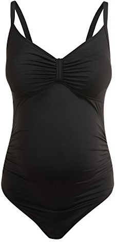 Noppies Damen Swimsuit Saint Tropez Umstandsbadeanzug, Black, XL-XXL EU