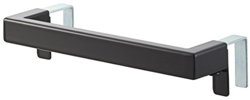 Yamazaki 2854 Tower Towel Hanger, Black, Steel, 19 x 67 x 4 cm
