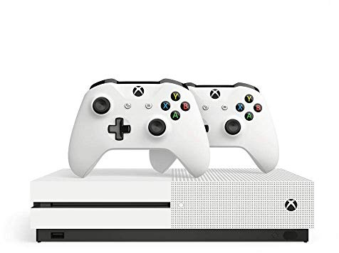 Xbox One S 1 To + 2 Manettes Xbox One S