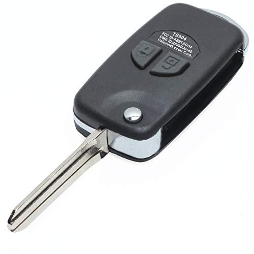 UMBAU KIT Umrüstung Schlüssel Klappschlüssel mit 2 Tasten Rohling HU133R Chiavi Fernbedienung Funkschlüssel Gehäuse Autoschlüssel