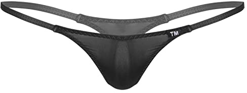 ranrann String Homme Sexy Ficelle Micro Bikini T-Back Thong Tanga Shorty Erotique Lingerie Underwear M-XXL