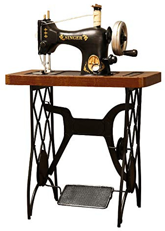 worien Vintage Iron Sewing Machine Model Clothing Shop Window Ornaments Old Object Decoration Crafts