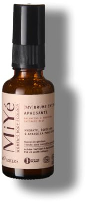 Brume intime apaisante BIO | Probiotique flore intime, acide hyaluronique & acide lactique | Hydrate rééquilibre & anti odeur | 30 ml, MiYé