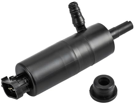 LUOWEINA Windschutzscheiben-Scheinwerfer-Waschpumpe, passend for SAAB 9–5 1997–2009, OPEL ASTRA H, MERIVA AB, OMEGA B, VECTRA C, ZAFIRA 99–17, 1452104 90508709 Waschwasserpumpe für Scheibenwaschanlage