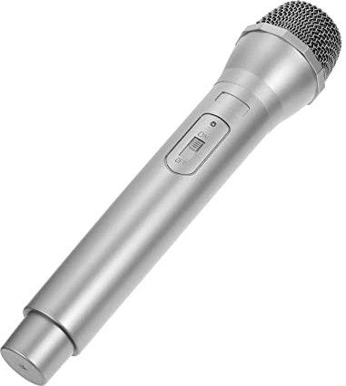 ibasenice 1stück Simulated Microphone Für Junge Mädchen Realistische Karaoke Requisite Für Geburtstagsfeiern Weihnachten Und Fotografie Sicheres Spielzeug Für Junge Mädchen