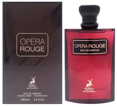 Opera – Rouge by Maison Alhambra for Unisex – 3,4 oz EDP Spray