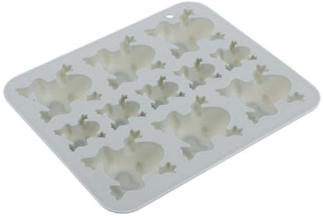 SHINEOFI Moule Halloween Créative Bleu de Grenouille en Silicone Réutilisable et Polyvalent pour Décoration de Cupcakes et Pâtisserie