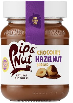 Pip & Nut Spread, Chocolate Hazelnut, 6 x 165g | 100% Single-Origin Hazelnuts, Sourced Through Tony'S Open Chain, No Palm Oil, Vegan