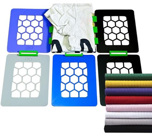 Faltbrett für Kleidung, schnell zusammenklappbar, einfacher Hemd-Organizer, wiederverwendbares Wäschezubehör, leichtes kompaktes Design, 70 x 60 cm, zum Waschen, Bügeln, Verpacken