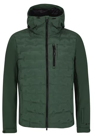 Protest PRTMALMO - Chaqueta de esquí y snowboard para hombre, Verde Kale, XL