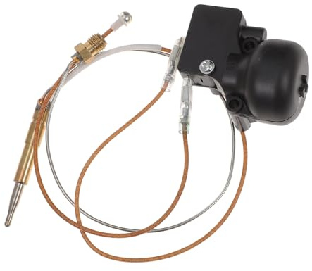 NULYLU Thermoelement Gewinde mit Neigungsschutz für Terrassenheizung Ersatzteilset für Outdoor Heizpilz Sicherheits Thermoelement mit Automatischer Abschaltung bei Überhitzung und Kippen