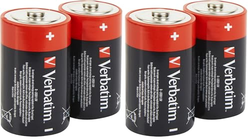 Verbatim Pila Torcia D Alkalina Blist.2 Pile (Confezione da 2)