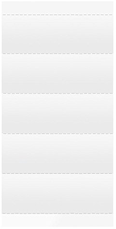 herlitz Beschriftungsschildchen für Vollsichtreiter, perforierte Abreißhilfe, weiß, 100 Stück