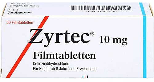 ZYRTEC 10 mg Filmtabletten 50 St