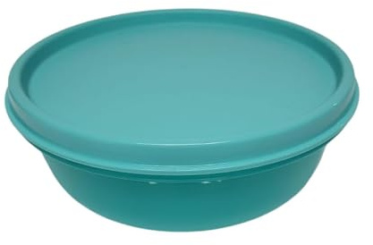Tupperware Sommer Drops Schüssel mit Deckel auslaufsicher Hitparade Frischedrops 300ml 300 ml Frischhaltedose (türkis)