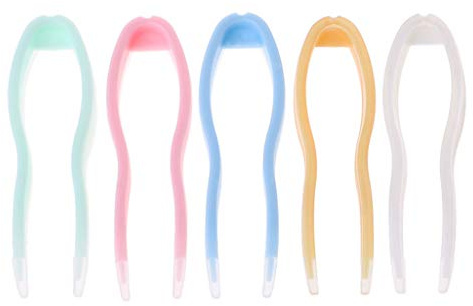 fatteryu Pinzette per Lenti a Contatto Cura Pinza da Viaggio Rimozione pinze Consigli per Utensili Kit Colore Casuale
