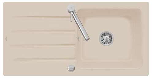 Villeroy & Boch Architectura 60-3360 02 AM Almond Keramikspüle Exzenterbetätigung