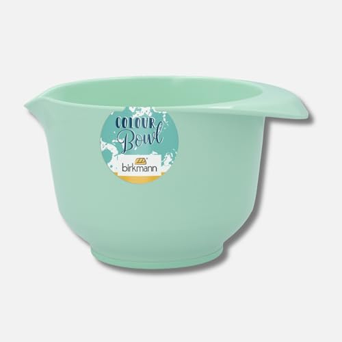 Birkmann, Colour Bowls, Rühr- und Servierschüssel, klein, 0,75 Liter, kratzfest, standfest, nachhaltig, türkis
