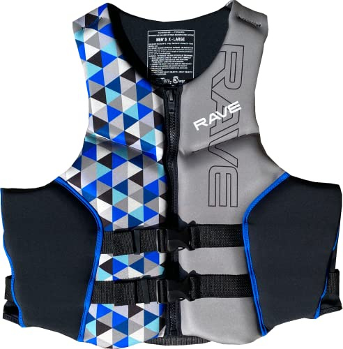 RAVE Sports Men’s Neoprene Dynamic Life Vest, X-Large