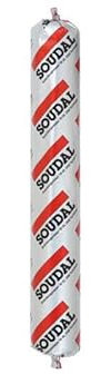 Silirub Tradition - Masilla de acristalamiento - Soudal - Bolsa de 600 ml, color beige