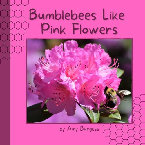 Bumblebees Like Pink Flowers: Children's Book with full color photographs