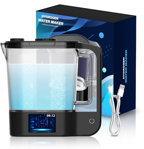 Botella de agua de hidrógeno,Hervidor de agua de hidrógeno de alta eficiencia,Jarra ionizadora de hidrógeno,Jarra de agua de hidrógeno,Botella molecular de hidrógeno,Jarra de agua de hidrógeno