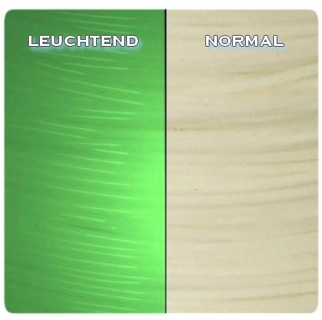 Z3D® ABS 1,75mm LEUCHTEND GRÜN 1kg 3D Drucker Filament - hochwertig, geringe Schrumpfung, stoßfest & formstabil, hitzebeständig, ideal für technische Teile