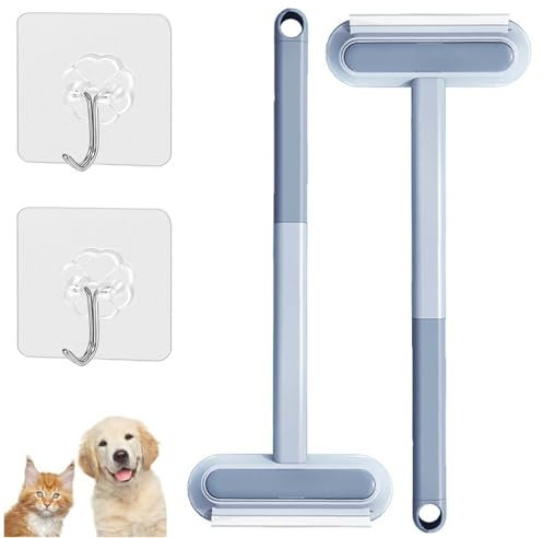 Enix Brosse Anti-Poil Animaux avec Tige d'Extension - Nettoyeur de Poils pour Canapés, Tapis, Arbres à Chat et Vêtements