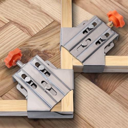 Quick Right Angle Fixing Clip,Stainless Steel Corner Clamps 90 Degree Right Angle Clamps for Welding Woodworking