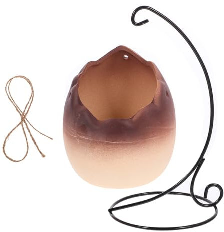 Toyvian Da Sospeso in Forma d Fioriera Per Piante Drenaggio Da Per Balcone o Tavolo Della Scrivania