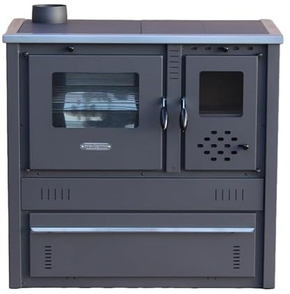 RUSTICO ECO Cuisinière à bois A+ 10 KW (Ø120 gauche)