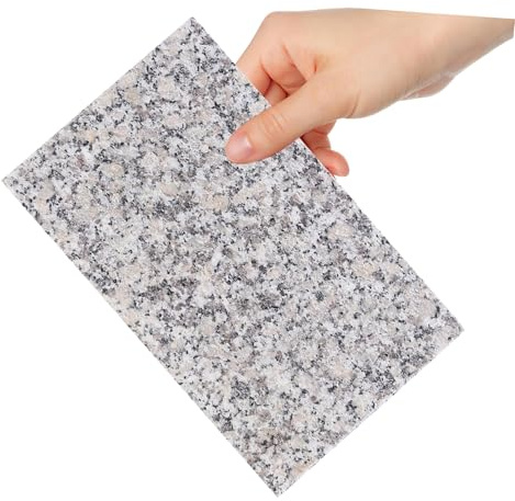 Kichvoe Medium Marble Cooling Plate for Small Pets Cooling Stone Pad for Hamsters Rabbits Guinea Pigs Chinchillas Random Pattern for Pet Habitats
