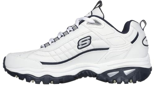 Skechers Energy Afterburn Sneakers för män, sneakers med snörning, 44 EU
