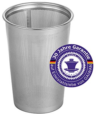 GAIWAN SP500: Teefilter für losen Tee, feines Teesieb aus Edelstahl, Dauerfilter, 30 Jahre Herstellergarantie