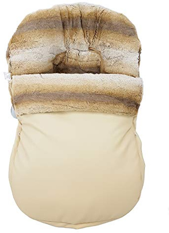 Fußsack oder Schlafsack Babytragetasche mit Schutzhülle für JANES MATRIX. WINTER. Verfügbar in mehrere Farbene (Stark Kamel)