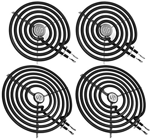 𝟮𝟬𝟮𝟲 𝙐𝙥𝙜𝙧𝙖𝙙𝙚𝙙 ERS30M1 ERS30M2 Electric Stove Burner Replacement for GE Hotpoint Kenmore,Electric Range Stove Burner Element Replacement 6and 8 Replaces WB30M1 and WB30M2 GE Stove