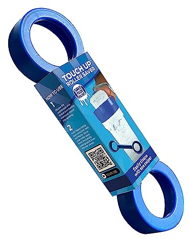 Touch Up Cup Roller Saver Paint Roller Cleaner Tool, House Painting Supplies, Paint Remover Scraper, As Seen On Shark Tank Products, 1 Pack