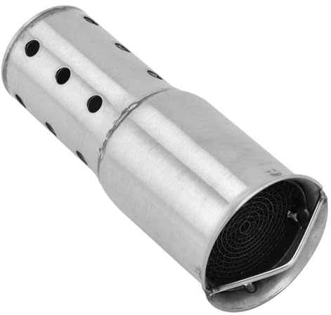 Motorcycle Exhaust Pipe Muffler 51mm Motorcycle DB Killer Exhaust Baffle Silencer Stainless Steel Universal Muffler Silencer Noise Eliminator