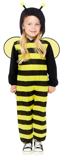 Amscan 9919065 - Unisex bi fleece huvtröja dragkedja onesie med vingar barn fantasi klänning kostym ålder: 10–12 år
