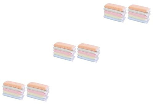 GLEAVI 30pcs Scouring Pad Dishwashing Brush Cleaning Pad Sponge Scrubber for Kitchen Bathroom Use as Dishwashing Cloth Scrub Rag Random Color
