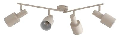 Lindby Faretto dimmerabile (Moderno) colore Beige, in Metallo ad es. Corridoio Lampada da incasso plafoniera applique