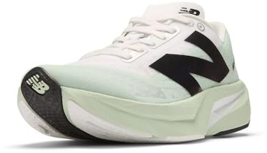 New Balance Women's FuelCell Rebel V4 Running Shoe, Clay Ash/White/Black, 7