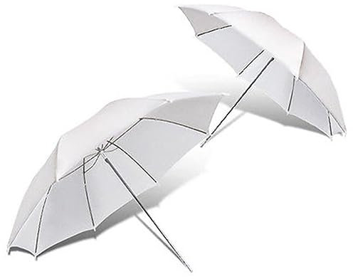 TINEASUR 2 Pz ombrello lampeggiante UV trasparente diffusore leggero reversibile ombrello pieghevole ombrellone pieghevole ombrello richiudibile fotografico spina bianca