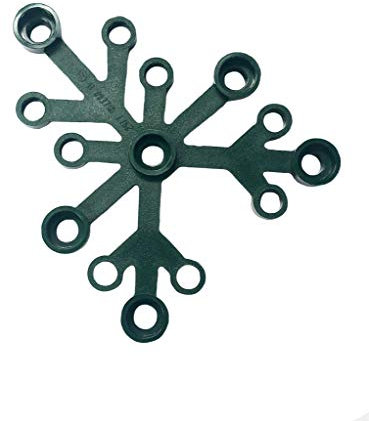 Lego Plants: 10 Dark Earth Green Tree Limbs / Leaves by LEGO