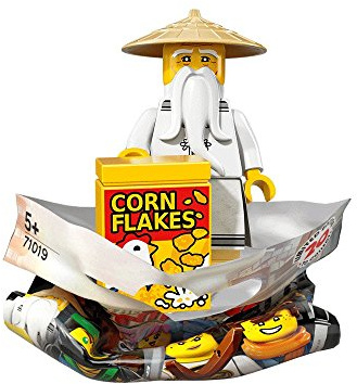 Lego The Ninjago Movie 71019 Figur - diverse Minifiguren ( Master Wu / Meister Sensei ) | In Beutel