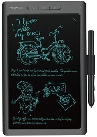Smart Graphics Tablet Digital ritbricka 8 192 nivåer tryckkänslighet synkrona anteckningar överföring grå