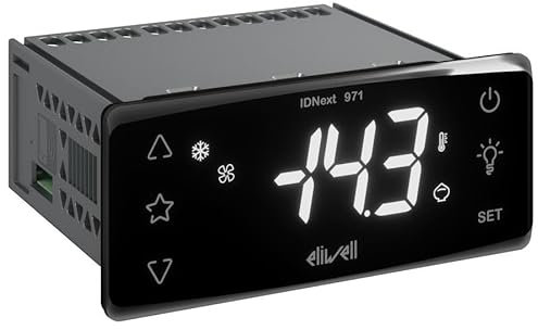 Termostato Digital panelable 2 relés ELIWELL IDNext 971 P/B