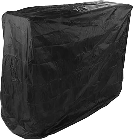 Staubschutzhülle Für Tischtennisplatten Im Freien – 190 Cm Silberbeschichtete Wasserdichte Tischtennis-Abdeckung Mit Kordelzug – Schutzhülle Für Tischtennisplatten Im Freien(155*75*150cm-Schwarz)