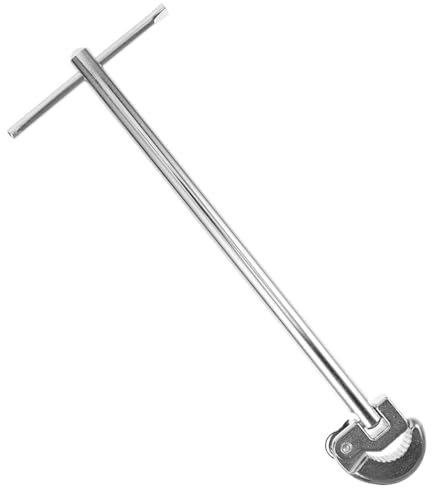 Gadpiparty Adjustable Wrench for Basin and Plumbing for Tight Spaces Fits Faucets and Sink Drains Essential Tool for Home Maintenance